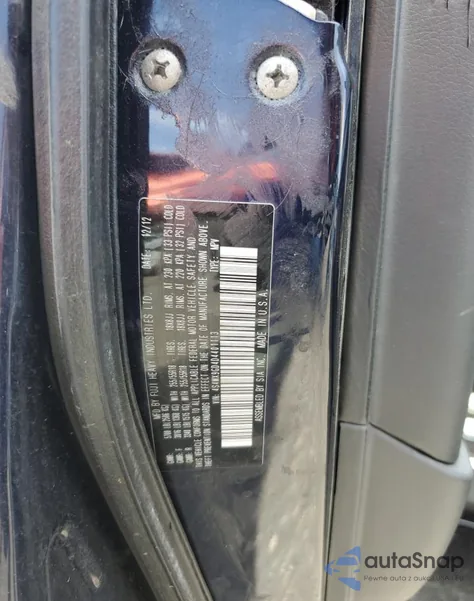 2013 Subaru Tribeca Limited from USA, damaged, VIN 4S4WX9GD4D4401113